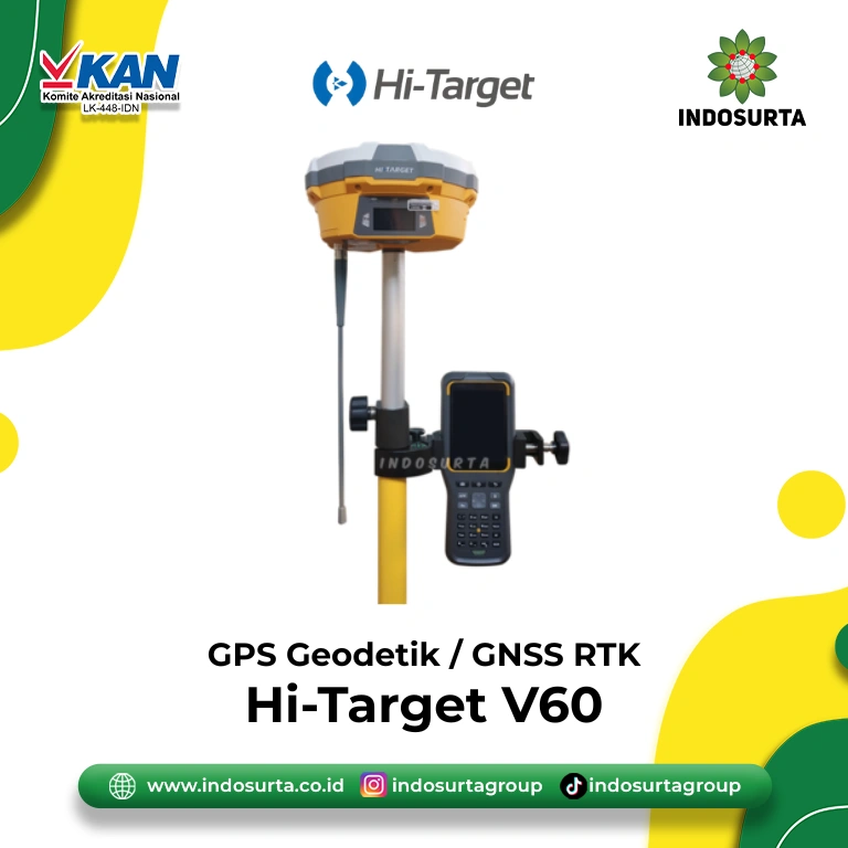 jual GPS Geodetik GNSS RTK Hi-Target V60 Indosurta