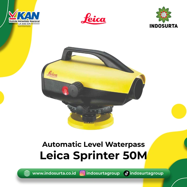 Automatic Level Waterpass Leica Sprinter 50M Indosurta