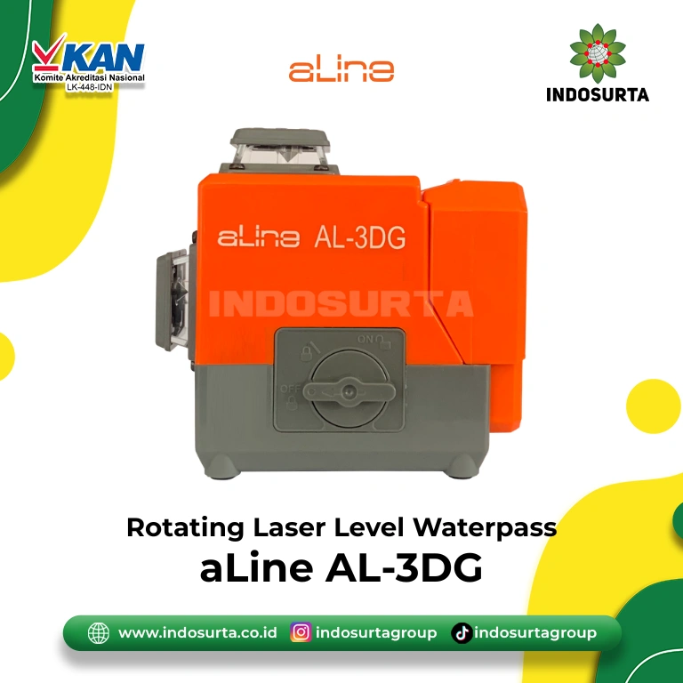 Jual Rotating Laser Level Waterpass aLine AL-3DG Indosurta