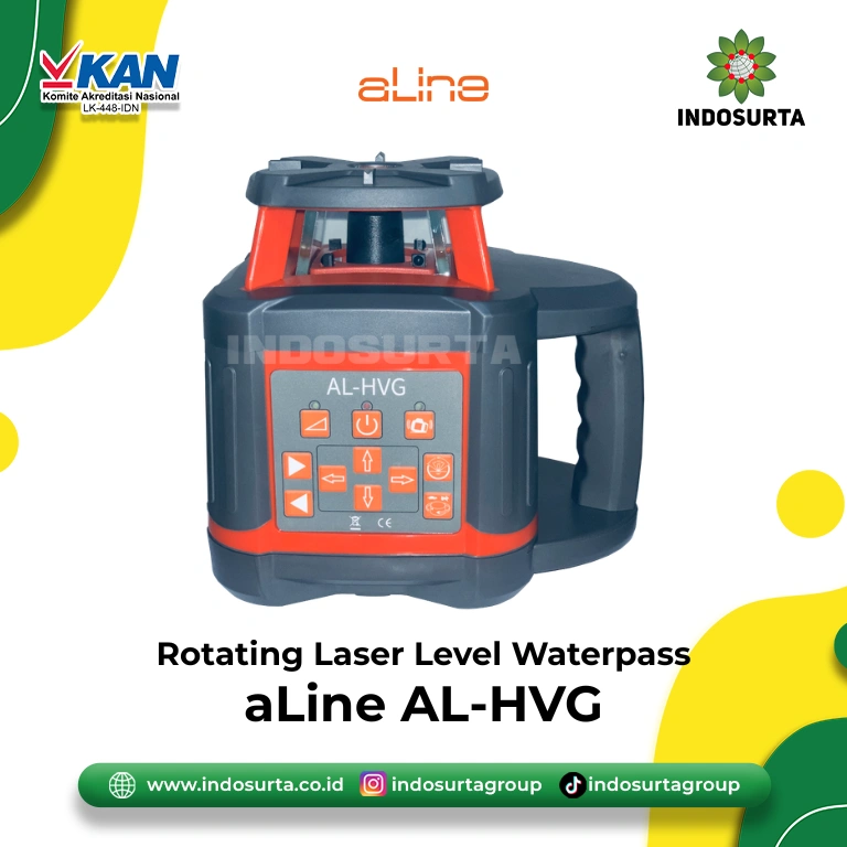 Jual Rotating Laser Level Waterpass aLine AL-HVG Indosurta