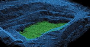 Contoh Penggunaan Pemetaan Foto Udara SONAR dan UAV LIDAR - Dua Data Set yang digabungkan