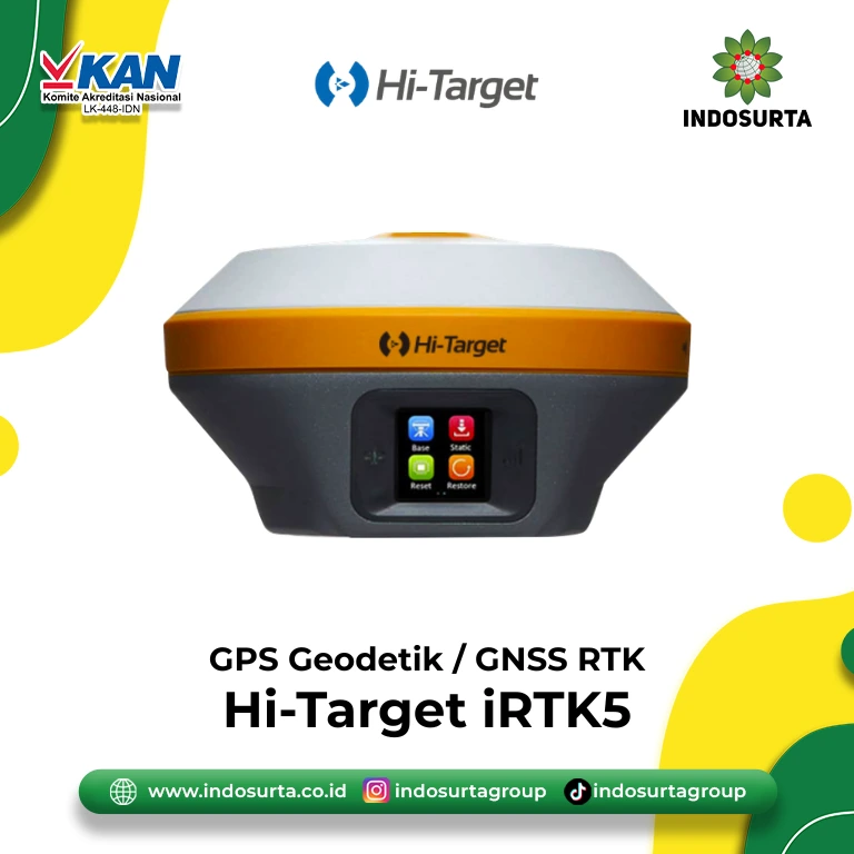 Jual GPS Geodetik GNSS RTK Hi-Target iRTK5 Indosurta