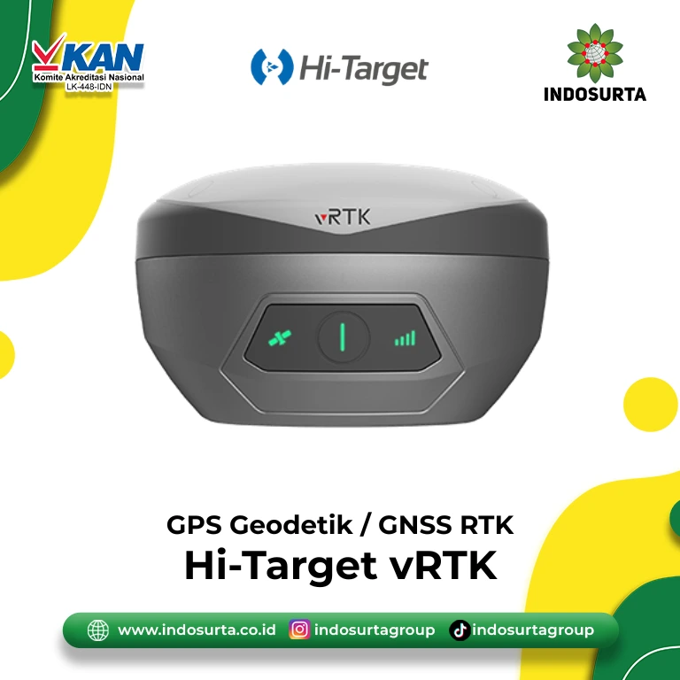 Jual GPS Geodetik GNSS RTK Hi-Target vRTK Indosurta