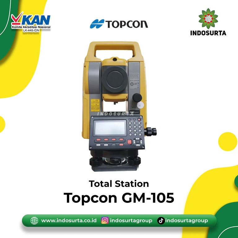 Jual Total Station Topcon GM-105 Indosurta