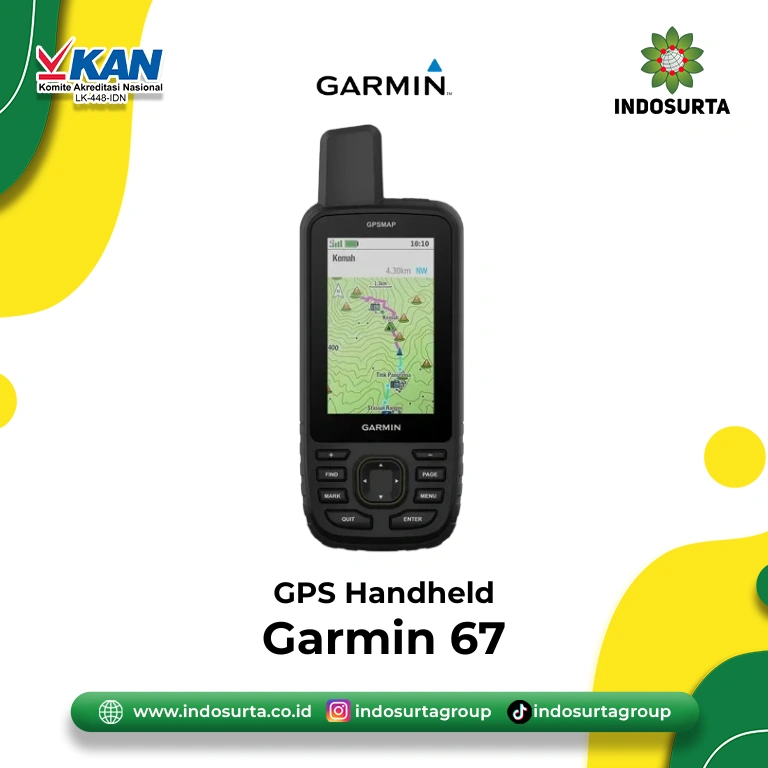Jual GPS Handheld Navigasi Garmin 67 Indosurta