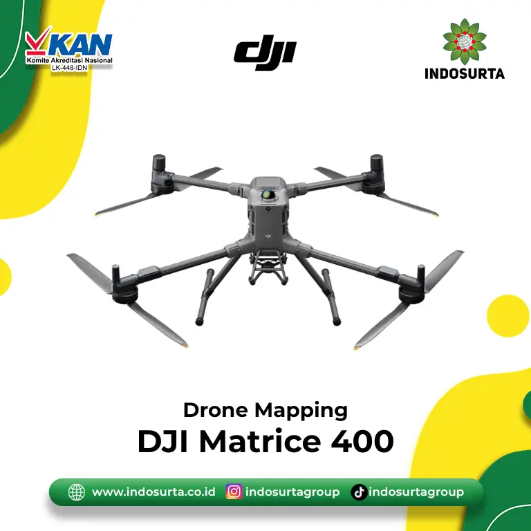 jual drone mapping dji matrice 400 indosurta