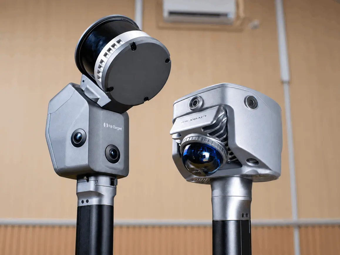 LiDAR Hi-Target LS1 dan V700S SLAM RTK